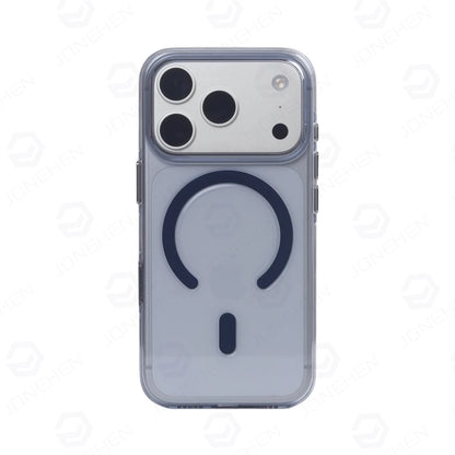 Magnetic Camera Button No Yellowing Crystal Transparent Case For iPhone 16 17 18 Pro Max Wireless Charge Clear Cover For Magsafe