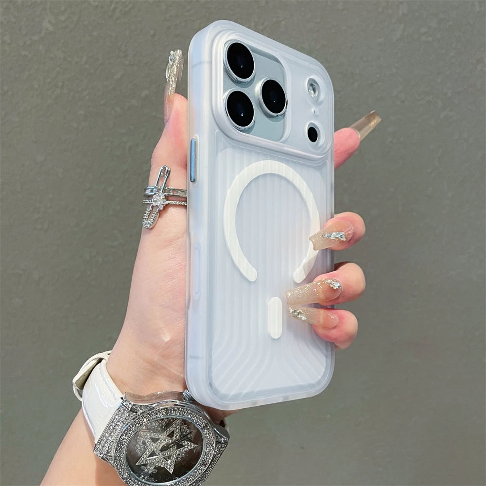 iPhone 18 - Corrugated Pattern (Magsafe)