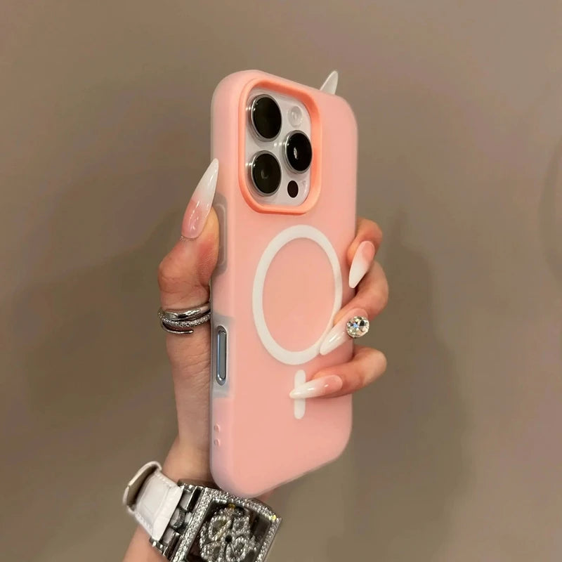 iPhone 18 - Luxury Candy 2 IN 1 For Magsafe Case