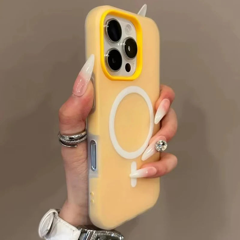iPhone 18 - Luxury Candy 2 IN 1 For Magsafe Case